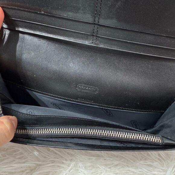 y2k COACH Black Wallet - Picture 5 of 7